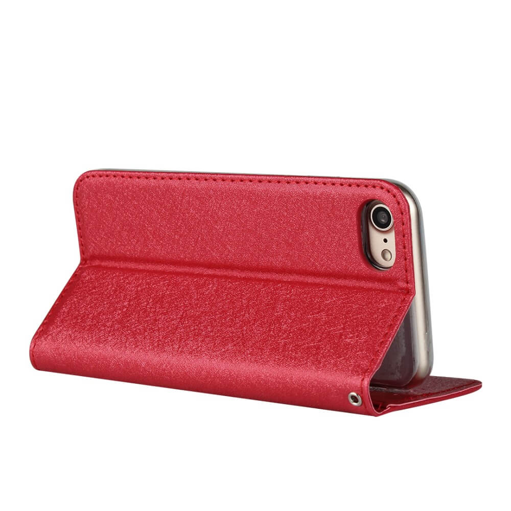 iPhone SE / 8 / 7 - Custodia Flip Silk Texture