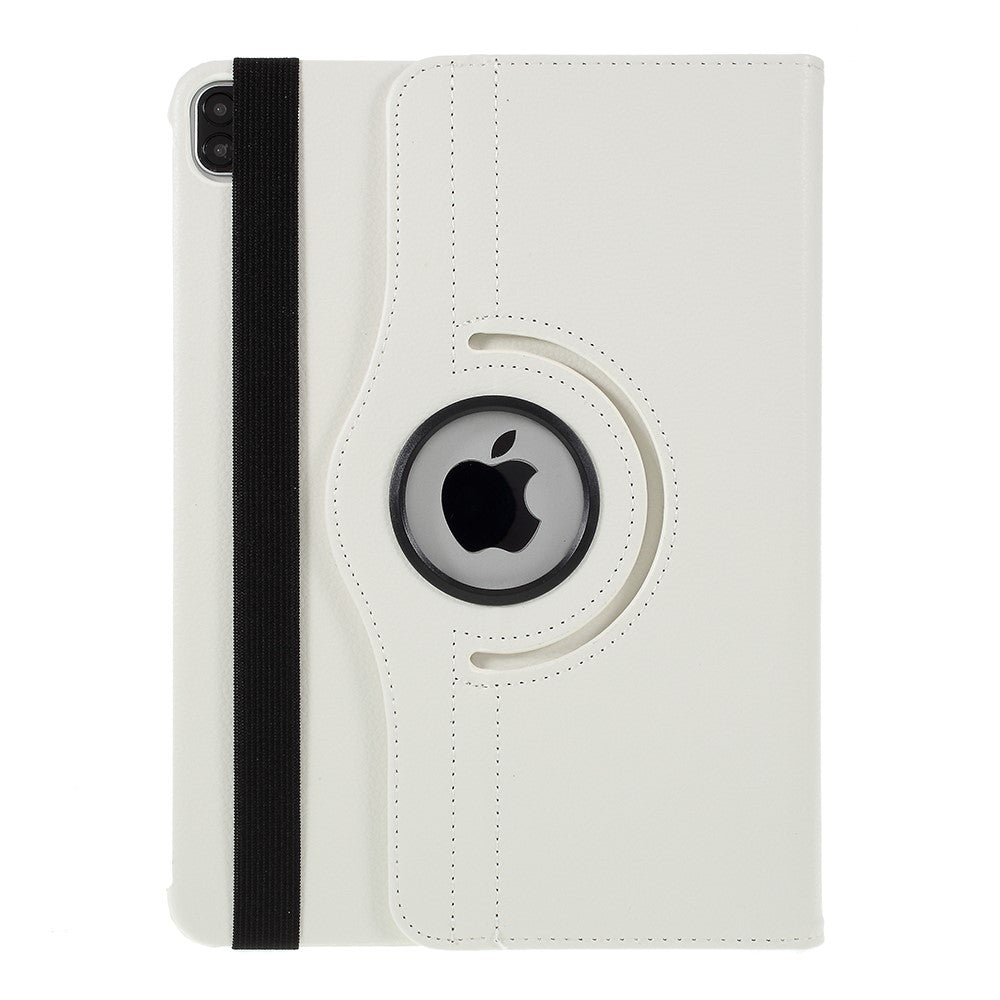 iPad Pro 11.0 - Leder Etui Tasche 360° drehbar weiss
