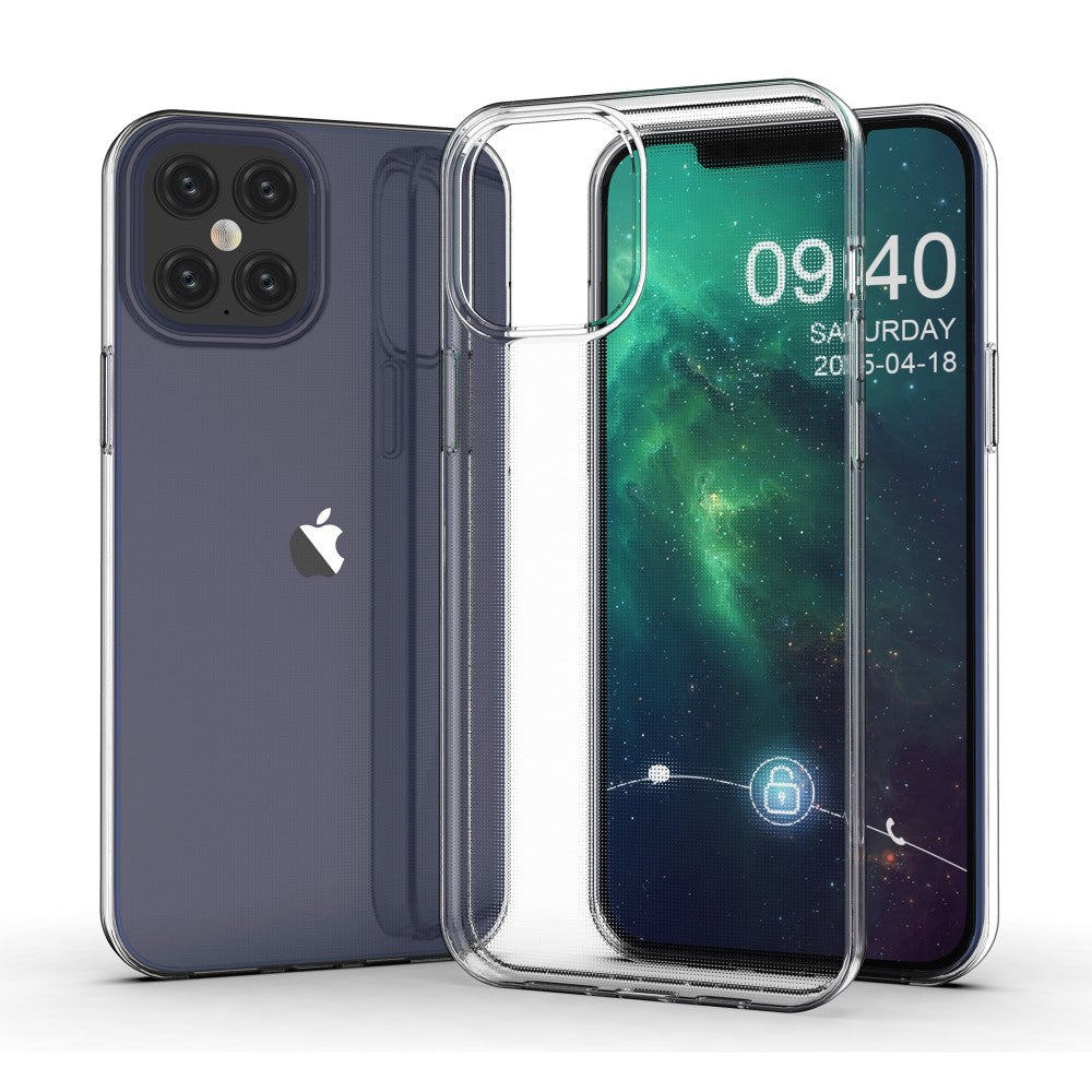 iPhone 12 Pro Max - Silikon Gummi Hülle transparent