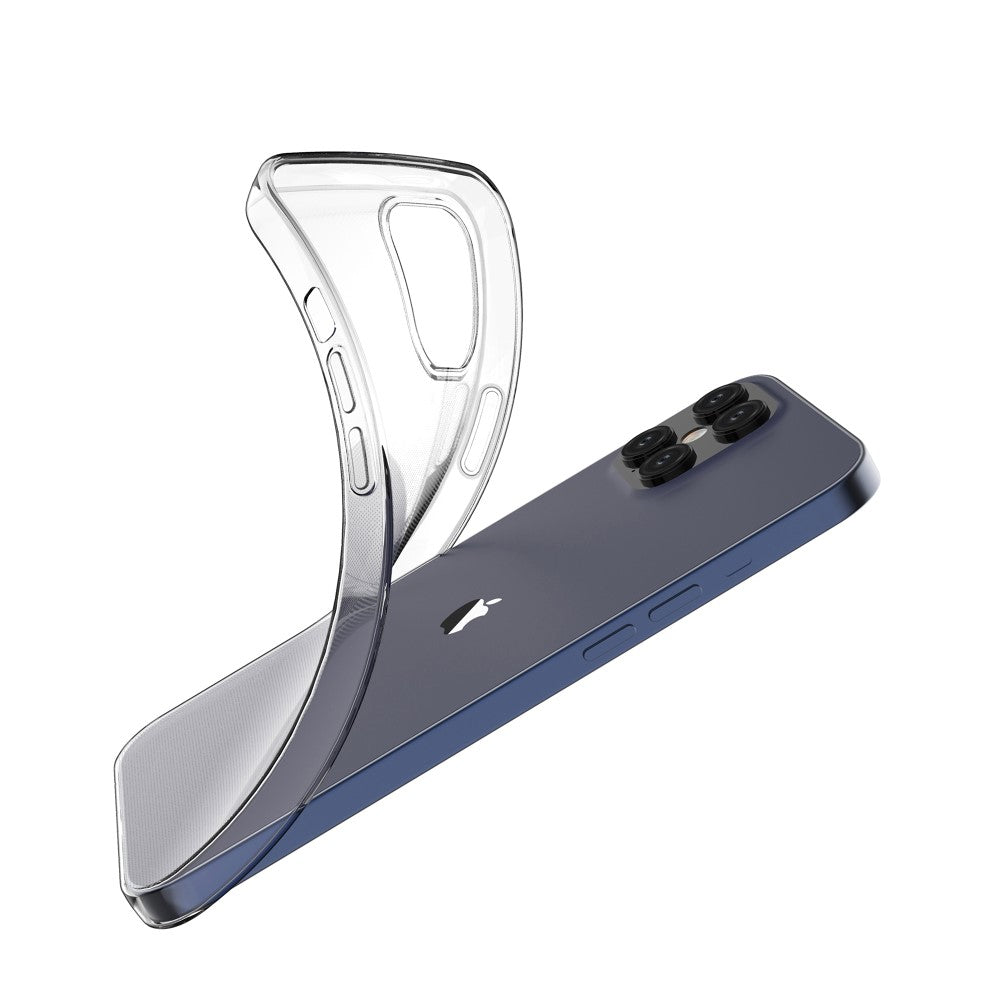 iPhone 12 Pro Max - Silikon Gummi Hülle transparent