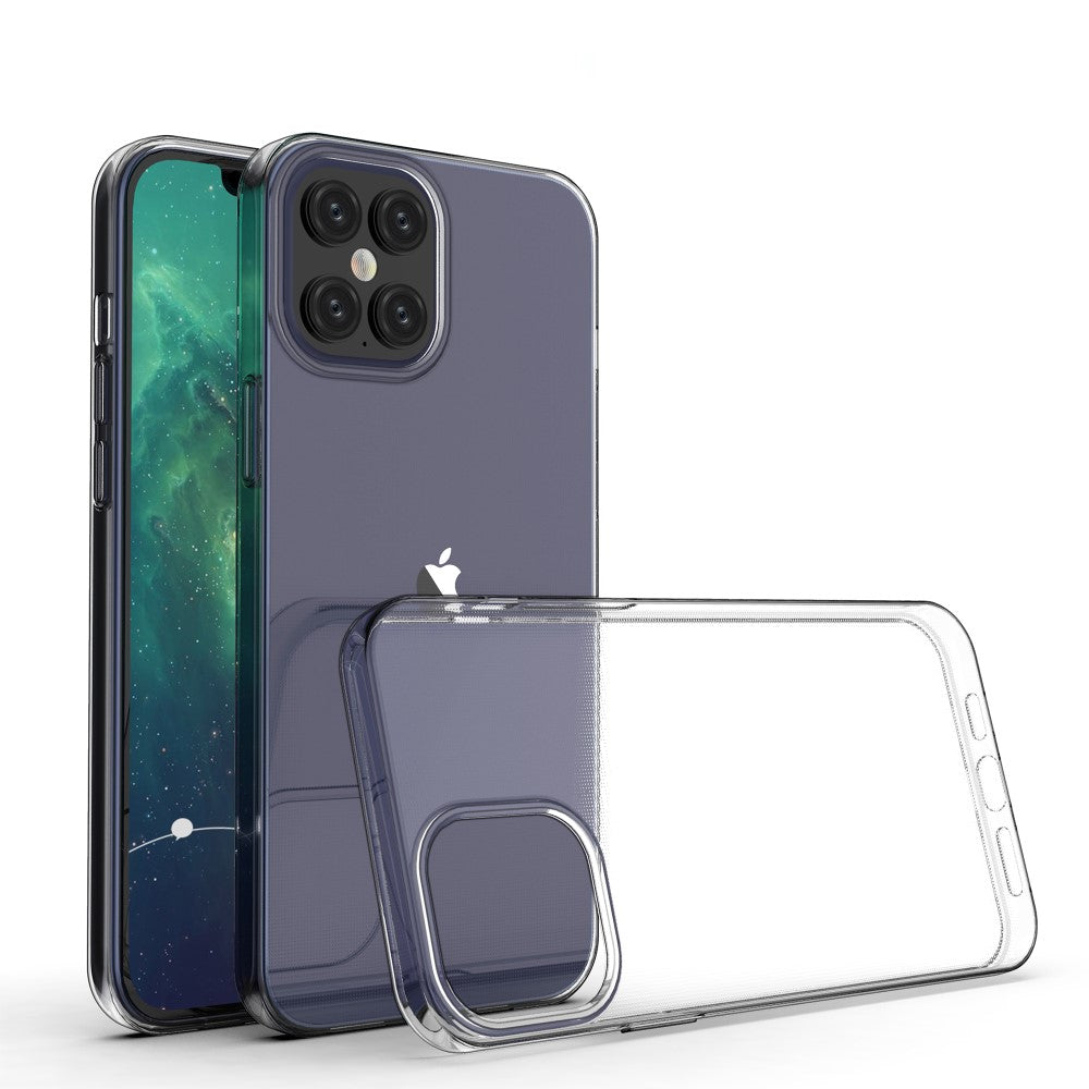 iPhone 12 Pro Max - Silikon Gummi Hülle transparent