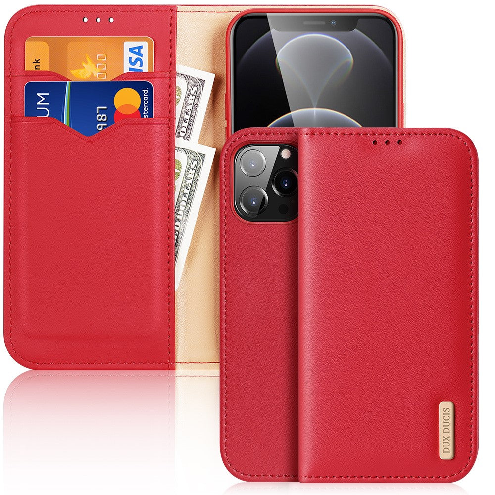 iPhone 13 Pro Max - Dux Ducis HIVO Series Etui rot