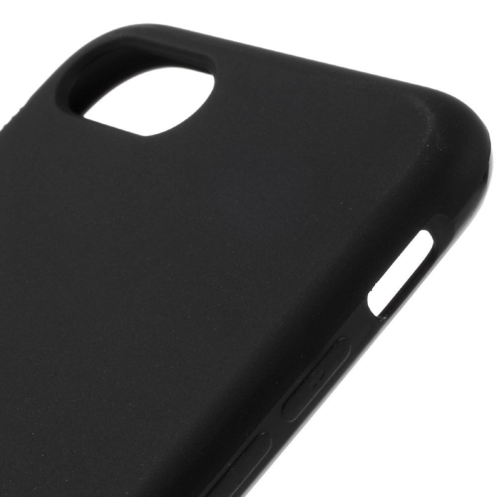 iPhone 8 / 7 - Silikon Gummi Case Antirutsch Hülle schwarz