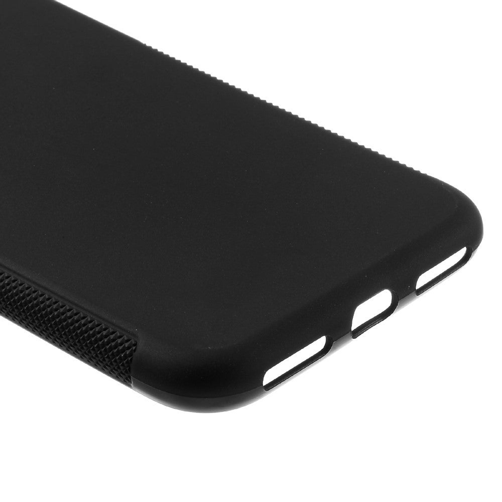 iPhone 8 / 7 - Silikon Gummi Case Antirutsch Hülle schwarz