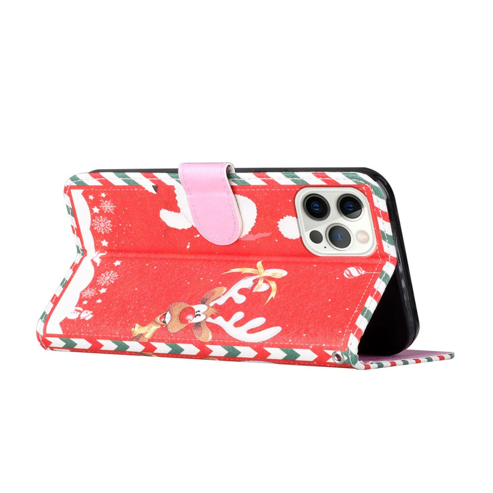 iPhone 13 Pro - Lederetui Hülle Santa