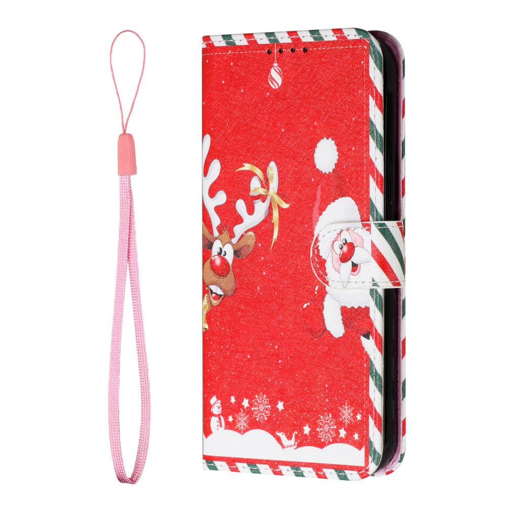 iPhone 13 - Lederetui Hülle Santa