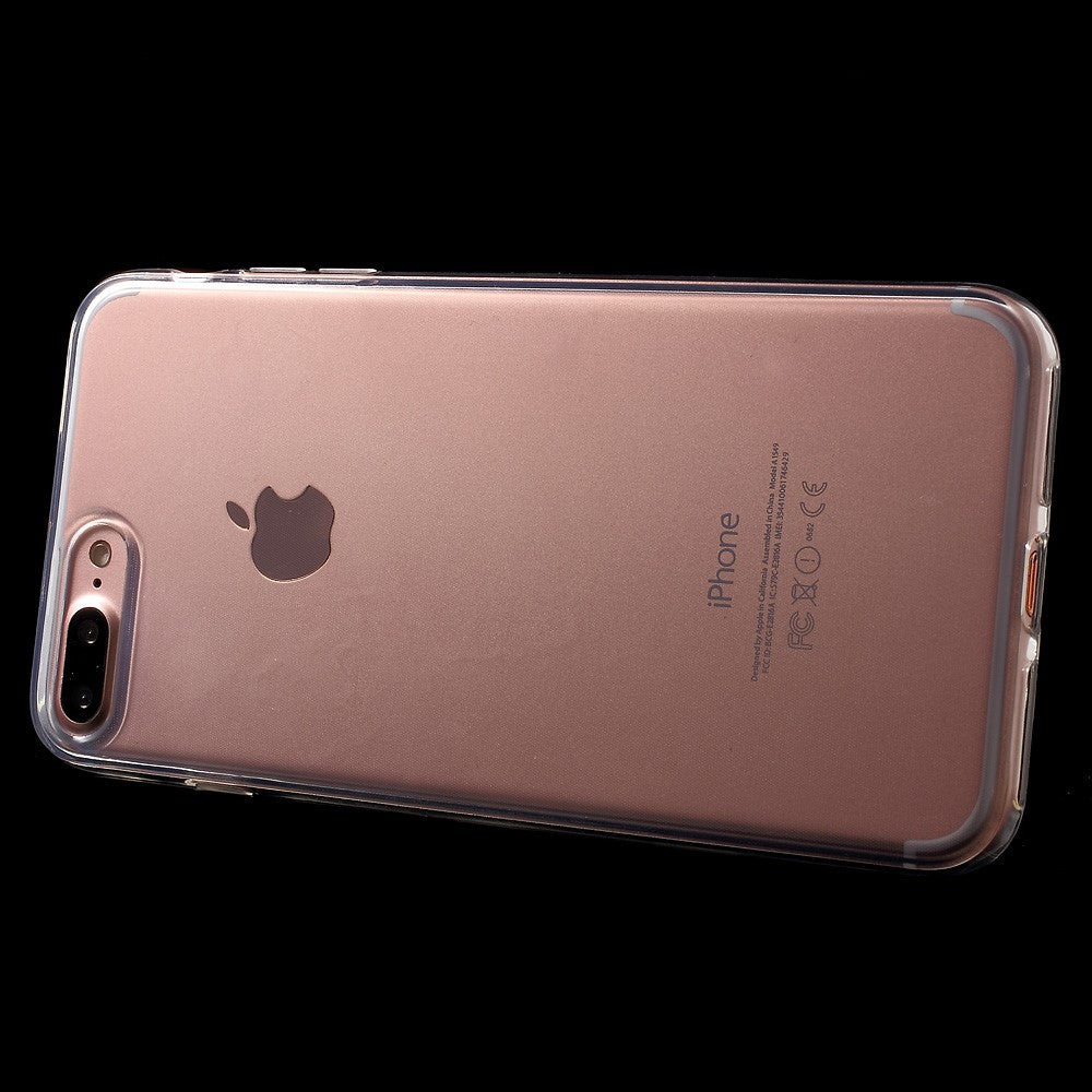 iPhone 8 Plus / 7 Plus - Gummi Silikon Hülle extra dünn transparent