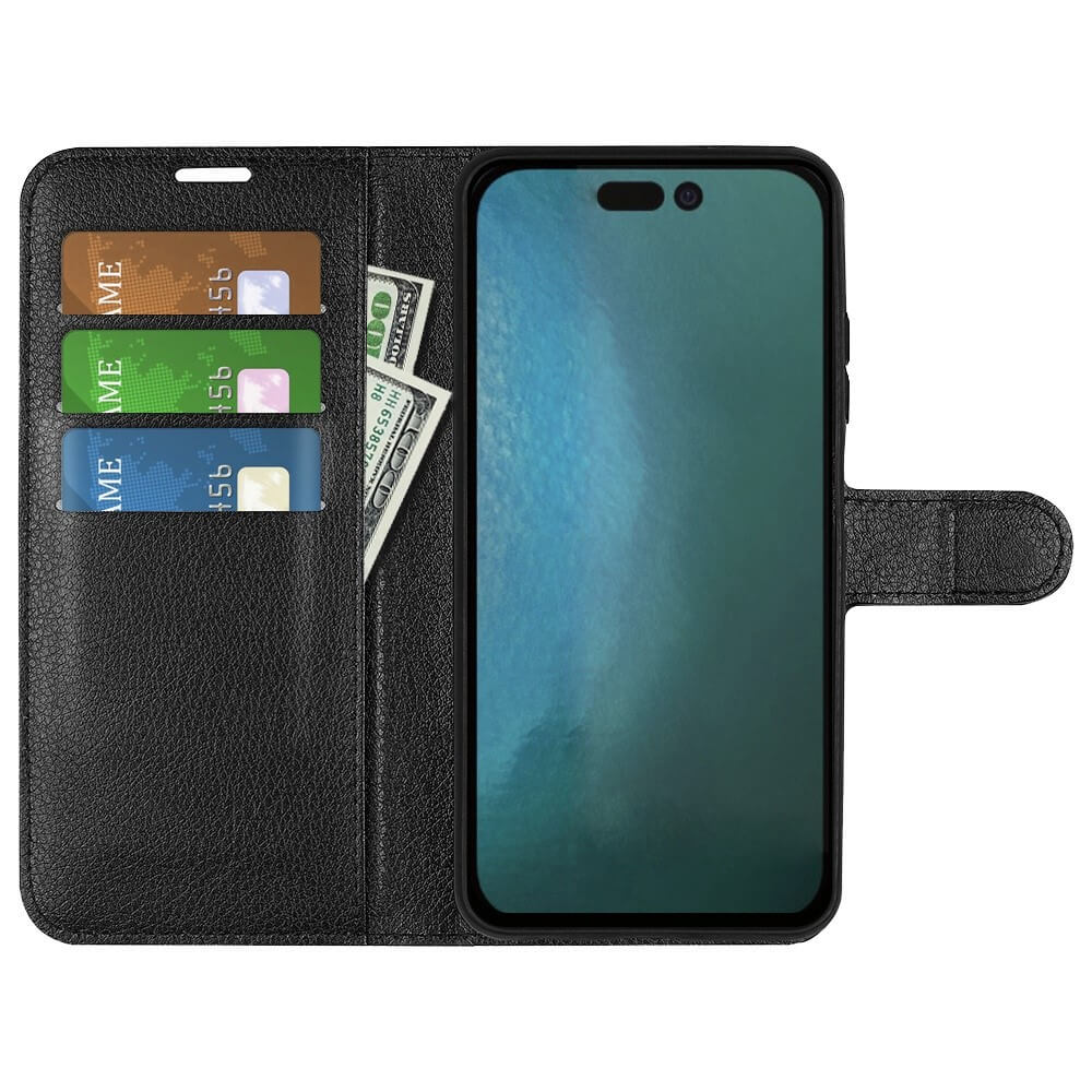iPhone 14 Pro - Leder Etui Hülle