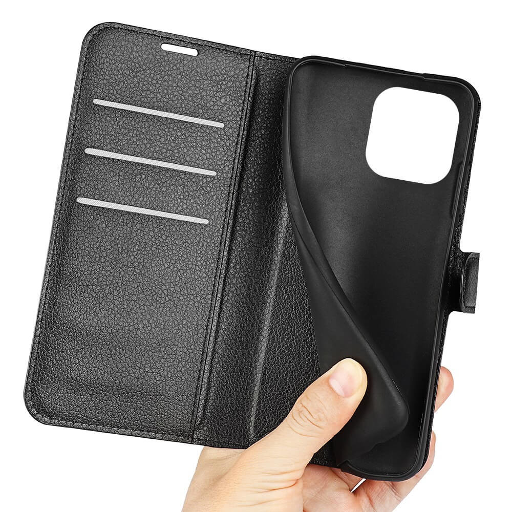 iPhone 14 Pro - Leder Etui Hülle