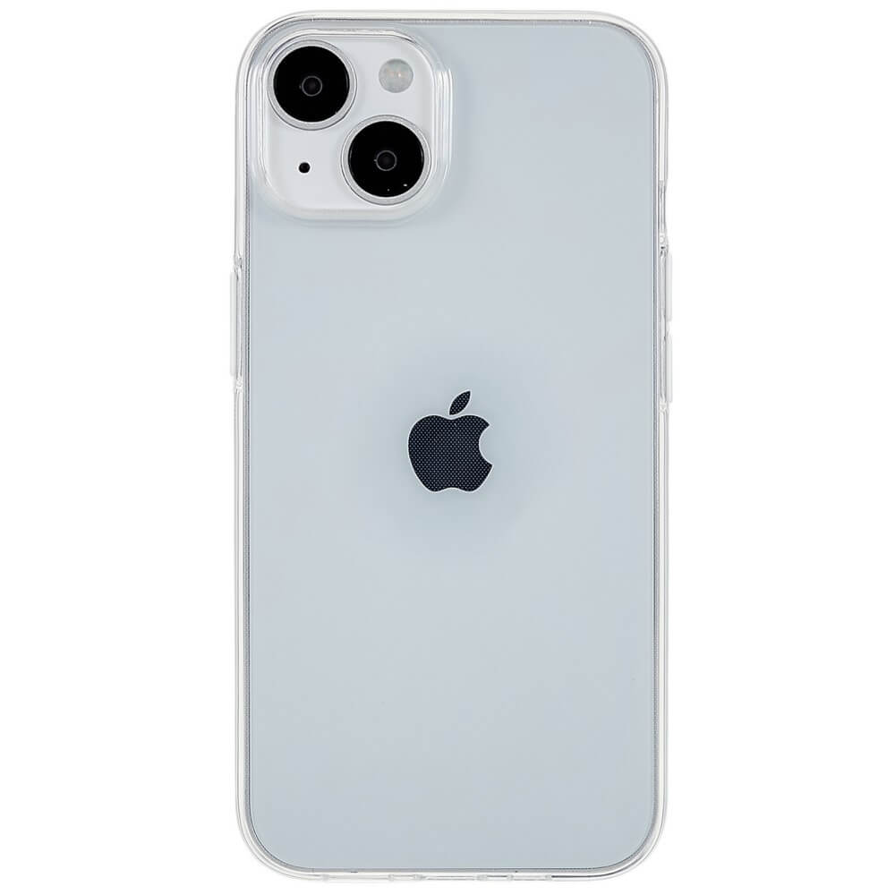 iPhone 14 / 13 - Silikon Case Hülle transparent