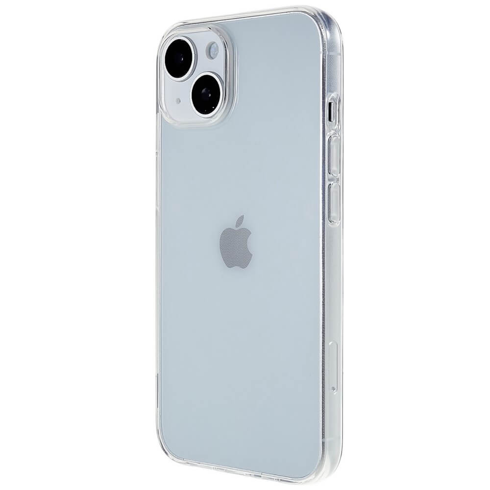 iPhone 14 / 13 - Silikon Case Hülle transparent