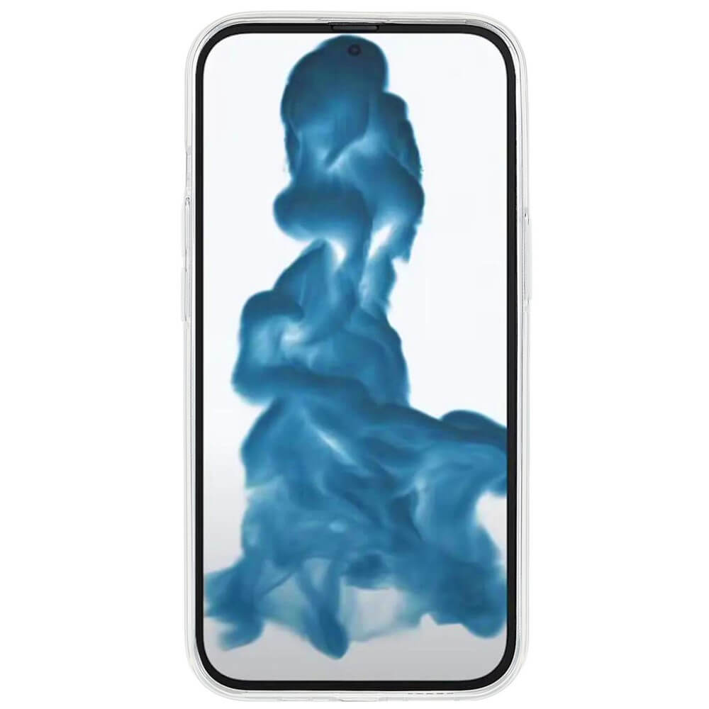 iPhone 14 / 13 - Silikon Case Hülle transparent