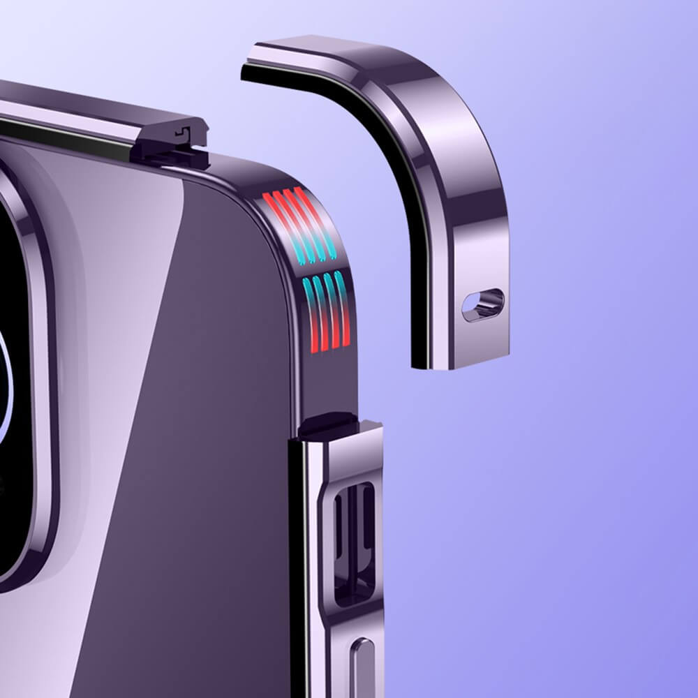 iPhone 15 Plus - Magnetische Schutzhülle mit Panzerglas