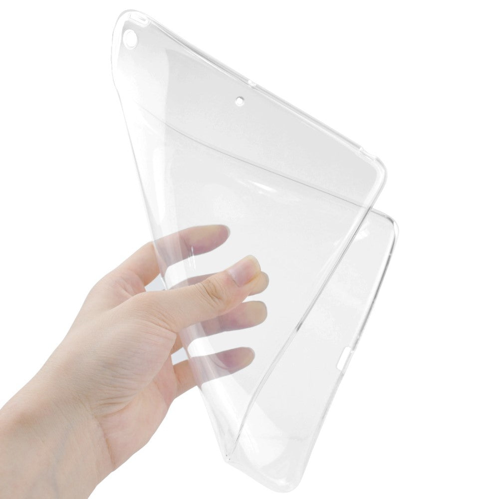 iPad 9.7 - Gummi Schutzhülle Hülle transparent1