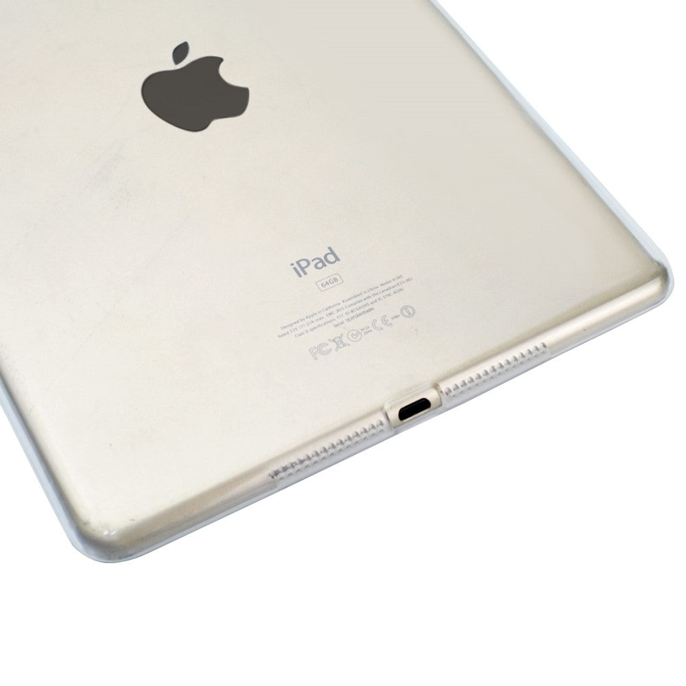 iPad 9.7 - Gummi Schutzhülle Hülle transparent1