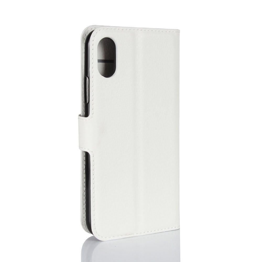 iPhone Xs / X - Leder Taschen Etui Hülle Kartenfächer
