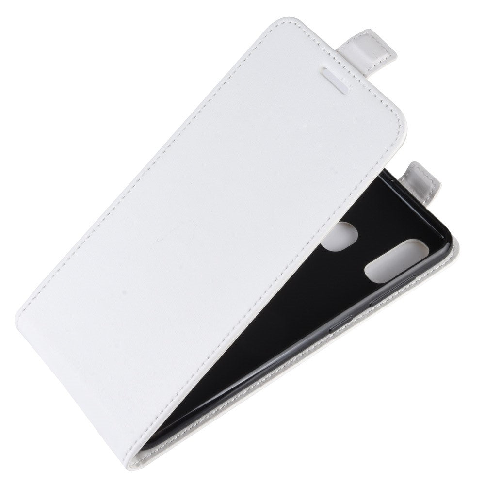Galaxy A20E- Custodia Classica in Pelle Flip