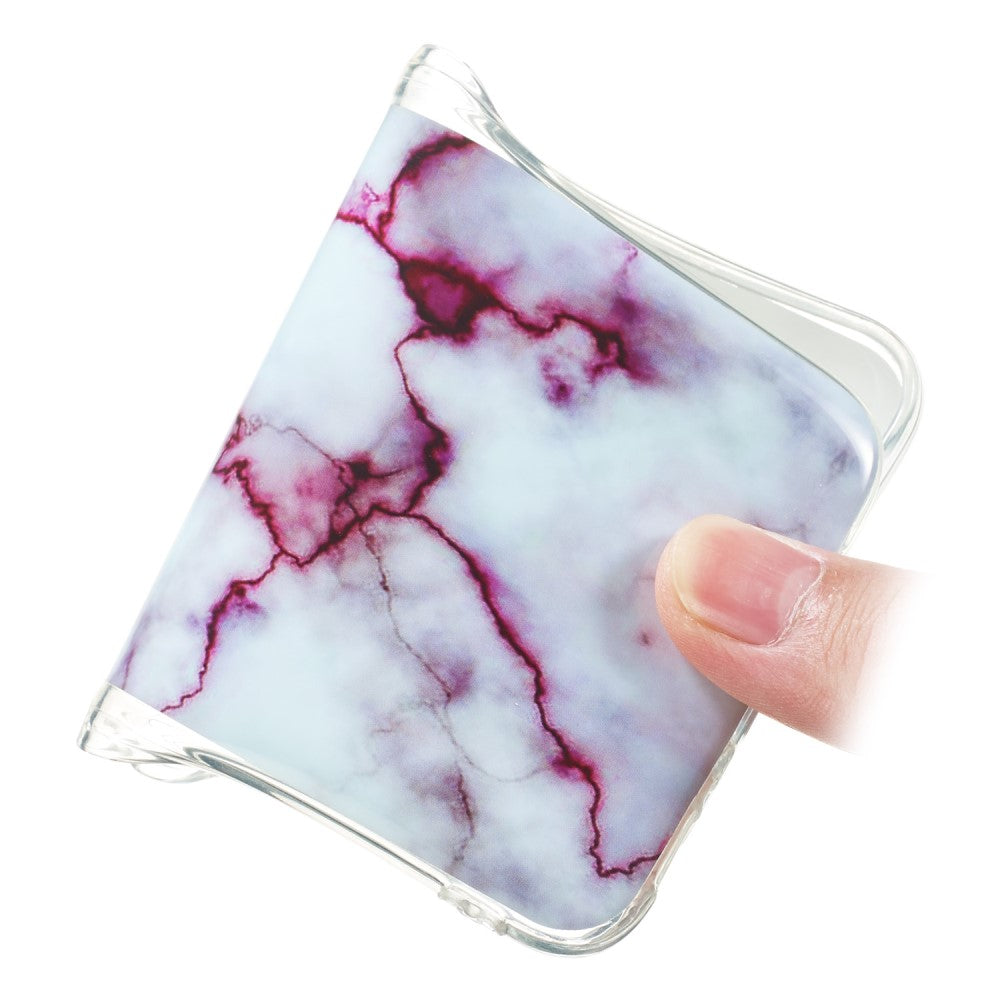 Galaxy A20e - Custodia in gomma siliconica morbida Marble