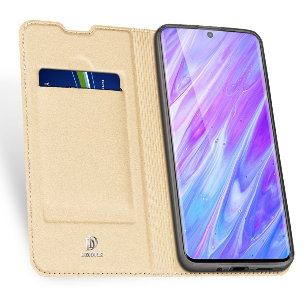 Galaxy S20 Plus - Dux Ducis Flip Folio Case gold