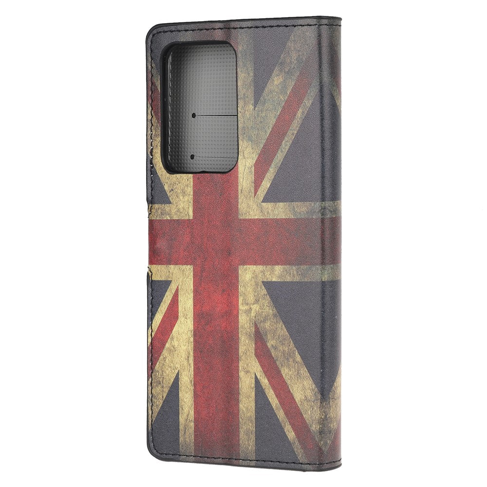 custodia Galaxy S20 Ultra - tasca portacarte in pelle Bandiera UK