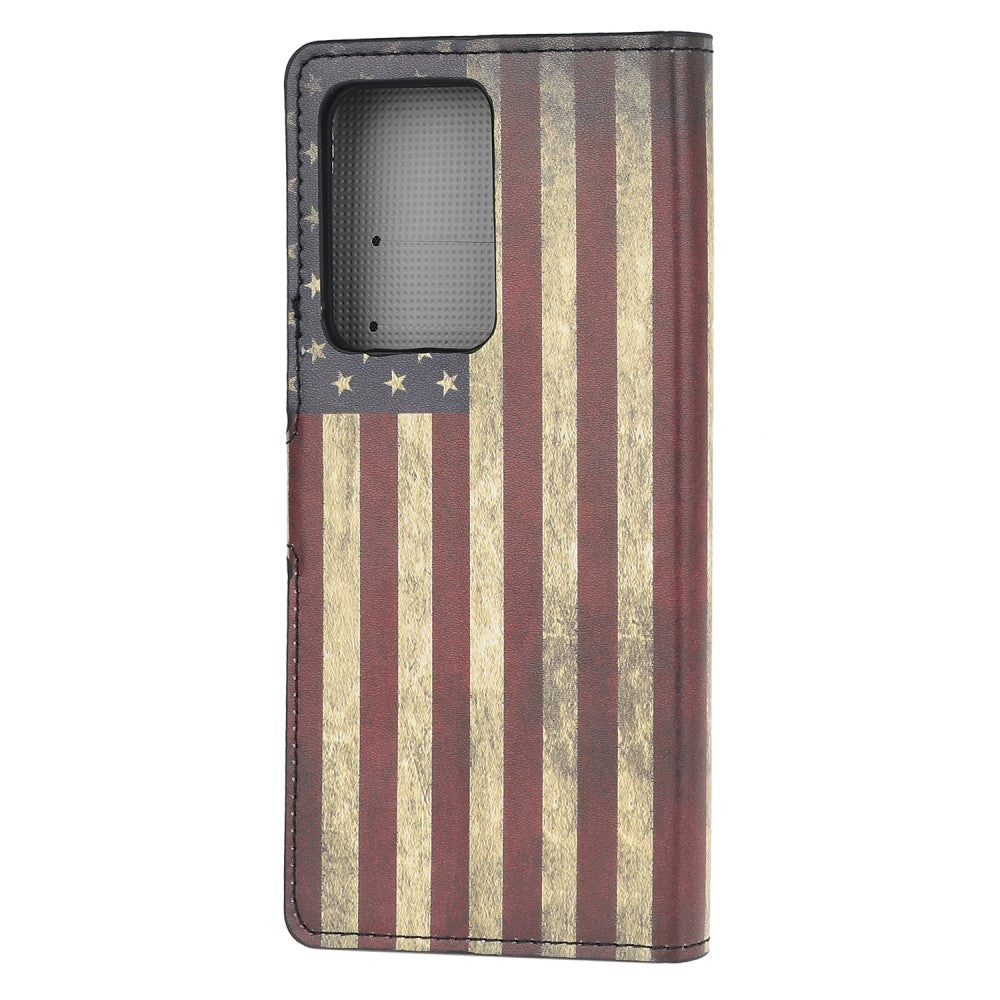 custodia Galaxy S20 Ultra - tasca portacarte in pelle Bandiera UK