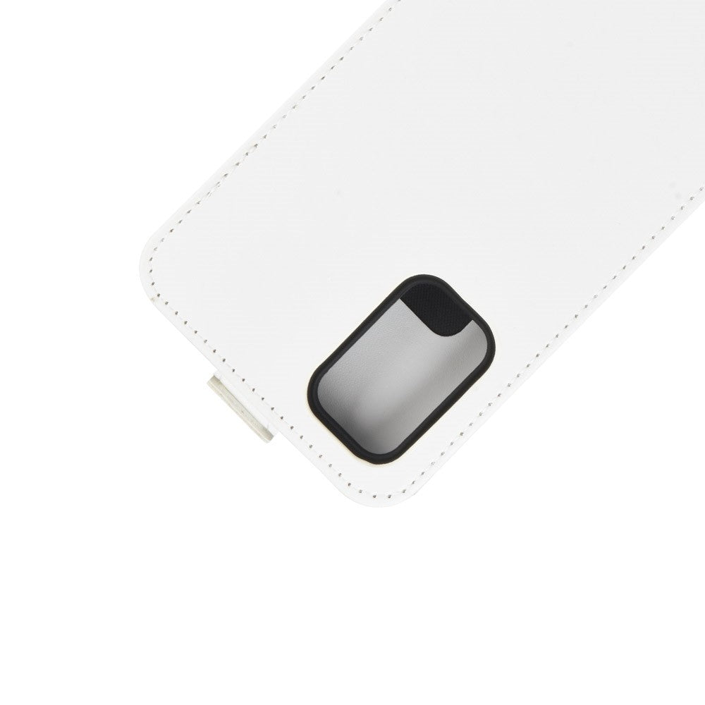 Galaxy S20+ Plus - Custodia classica in pelle flip verticale nera