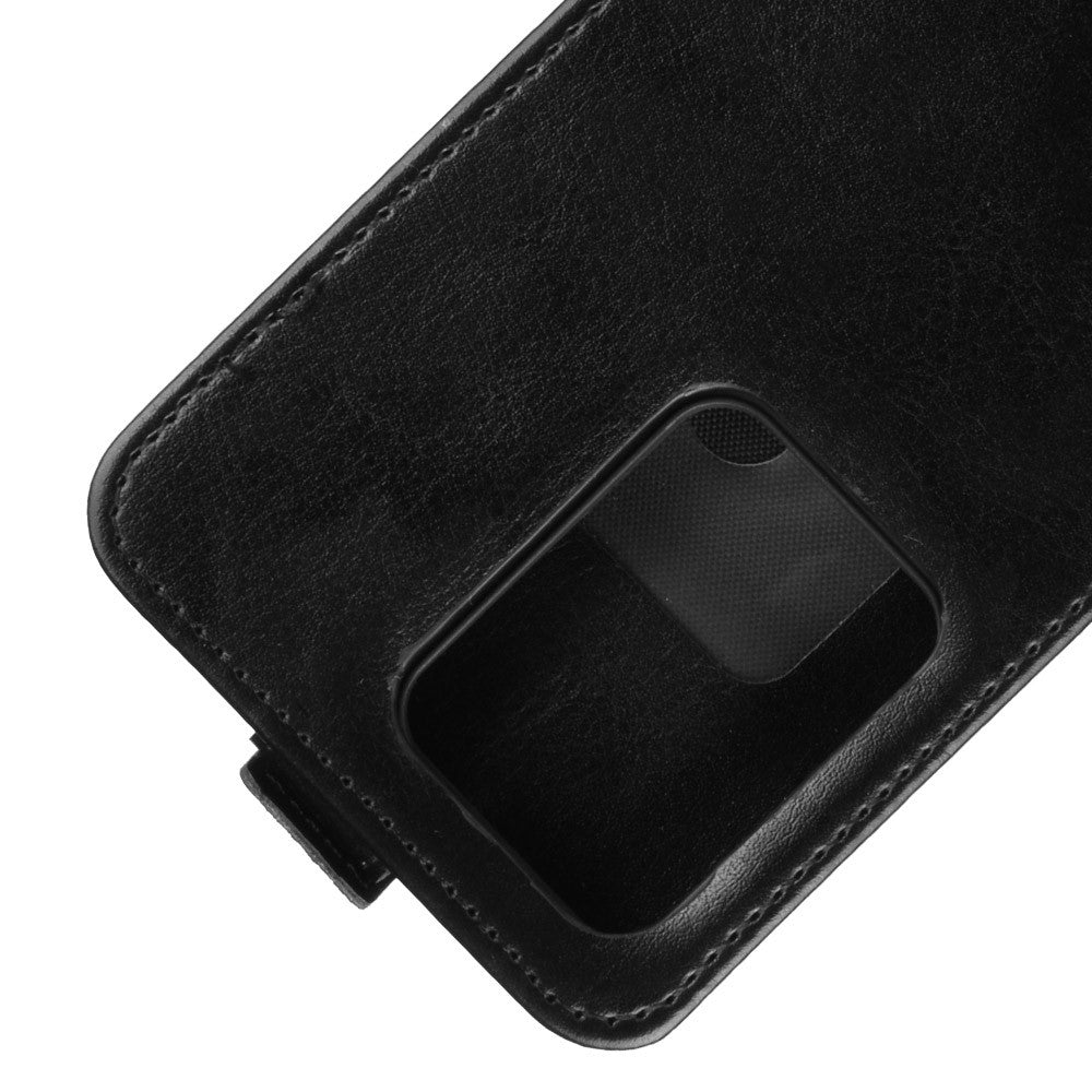 Galaxy S20 Ultra - Custodia Classic Flip Marrone Verticale