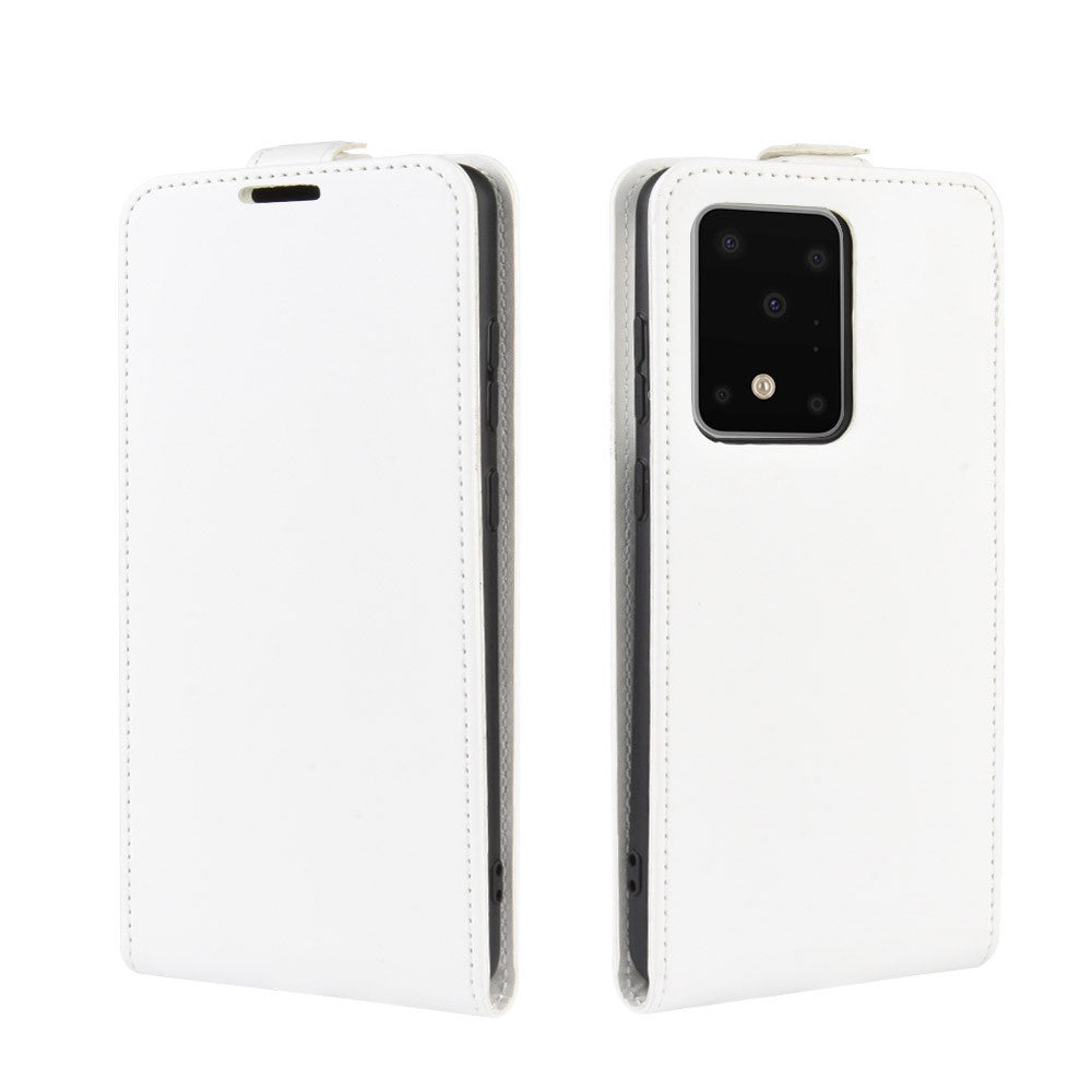 Galaxy S20 Ultra - Custodia Classic Flip Marrone Verticale