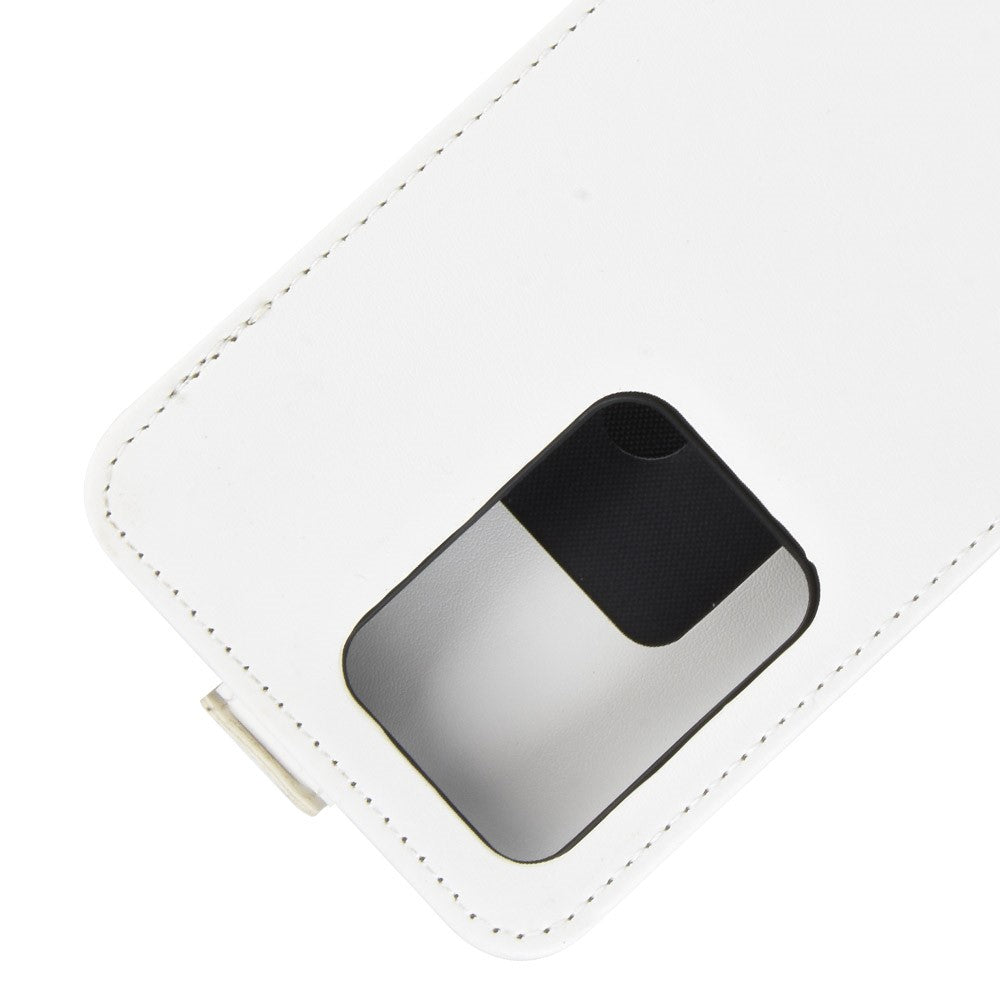 Galaxy S20 Ultra - Custodia Classic Flip Marrone Verticale