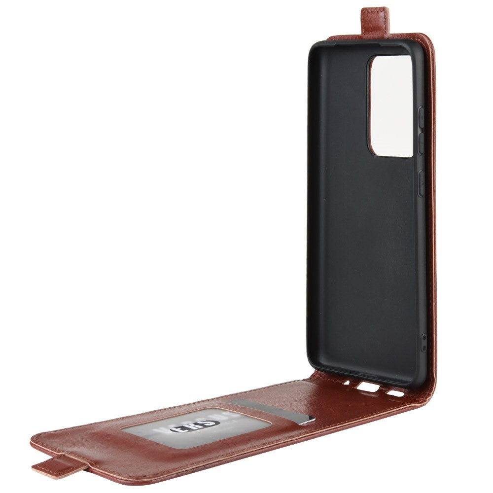 Galaxy S20 Ultra - Custodia Classic Flip Marrone Verticale