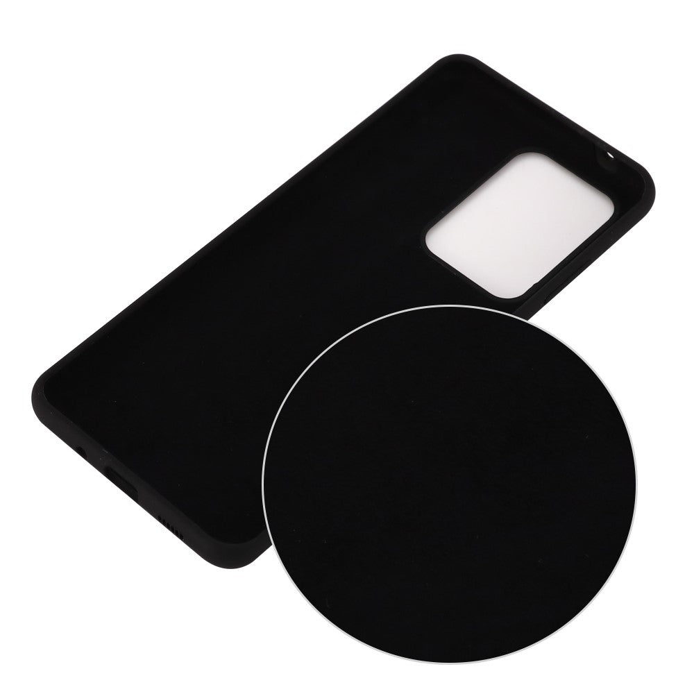 Galaxy S20 Ultra - Matte Silikon Gummi Hülle schwarz