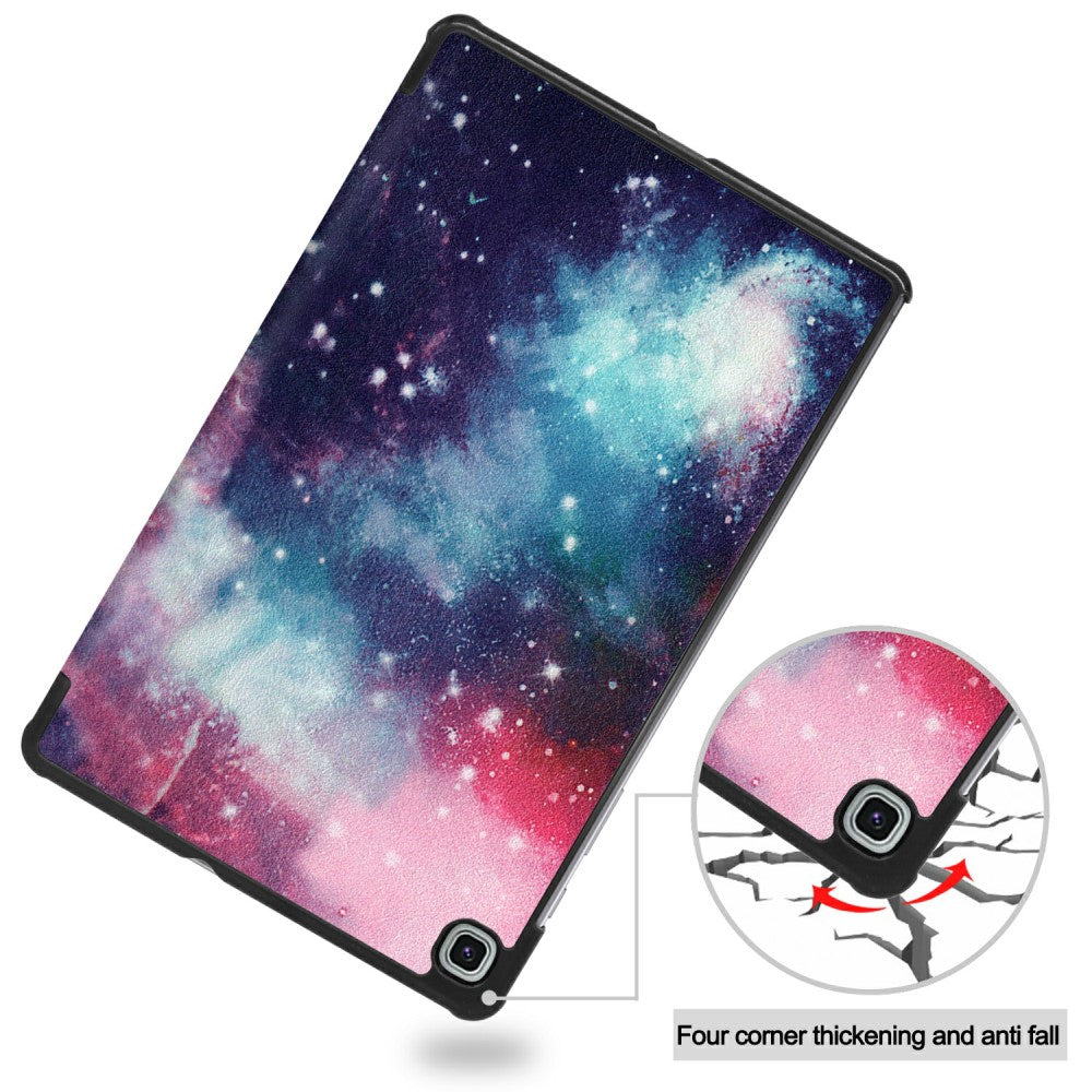 Galaxy Tab S6 Lite - Tri-fold Smart Leather Case