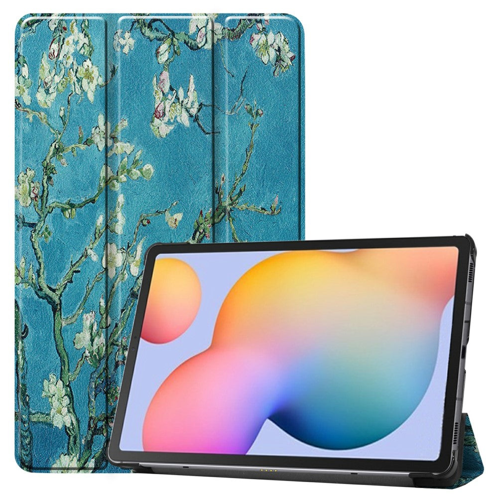 Galaxy Tab S6 Lite - Tri-fold Smart Leather Case
