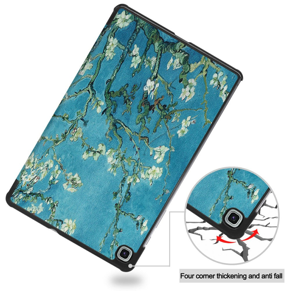 Galaxy Tab S6 Lite - Tri-fold Smart Leather Case