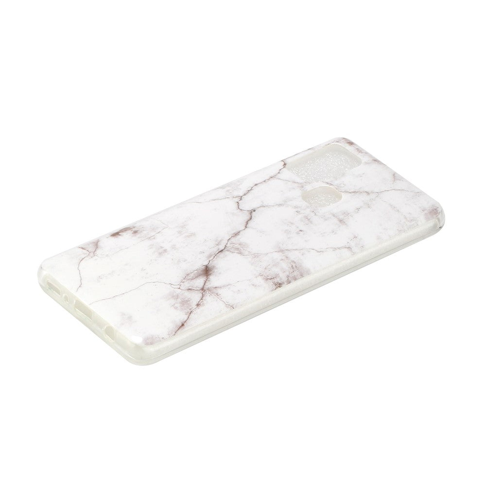 Galaxy A21S - Custodia In Gomma Siliconica Marble