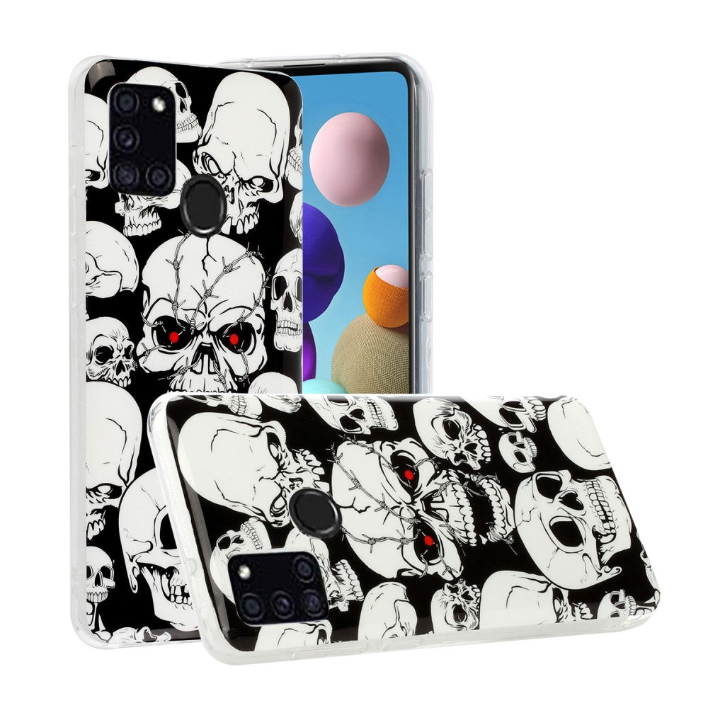 Galaxy A21S - Custodia In Gomma Siliconica Fluorescente