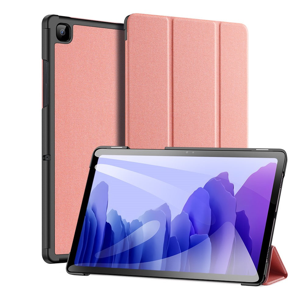 Galaxy Tab A7 (2020) - Dux Ducis Domo Tri-fold Smart Case rosa