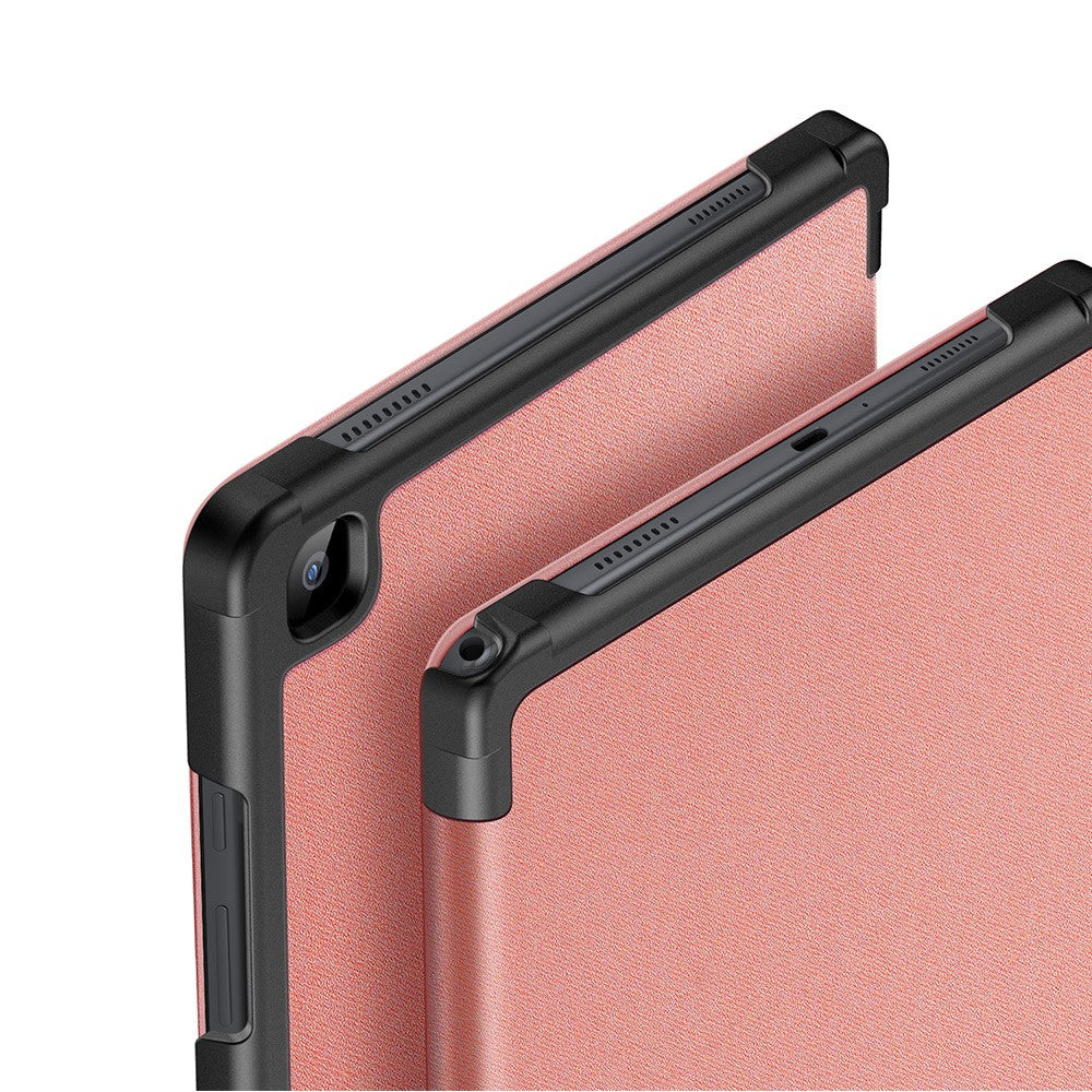 Galaxy Tab A7 (2020) - Dux Ducis Domo Tri-fold Smart Case rosa