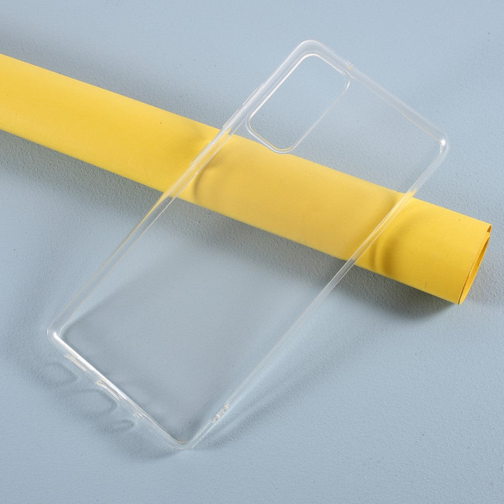 Galaxy A21S - Silikon Gummi Hülle transparent