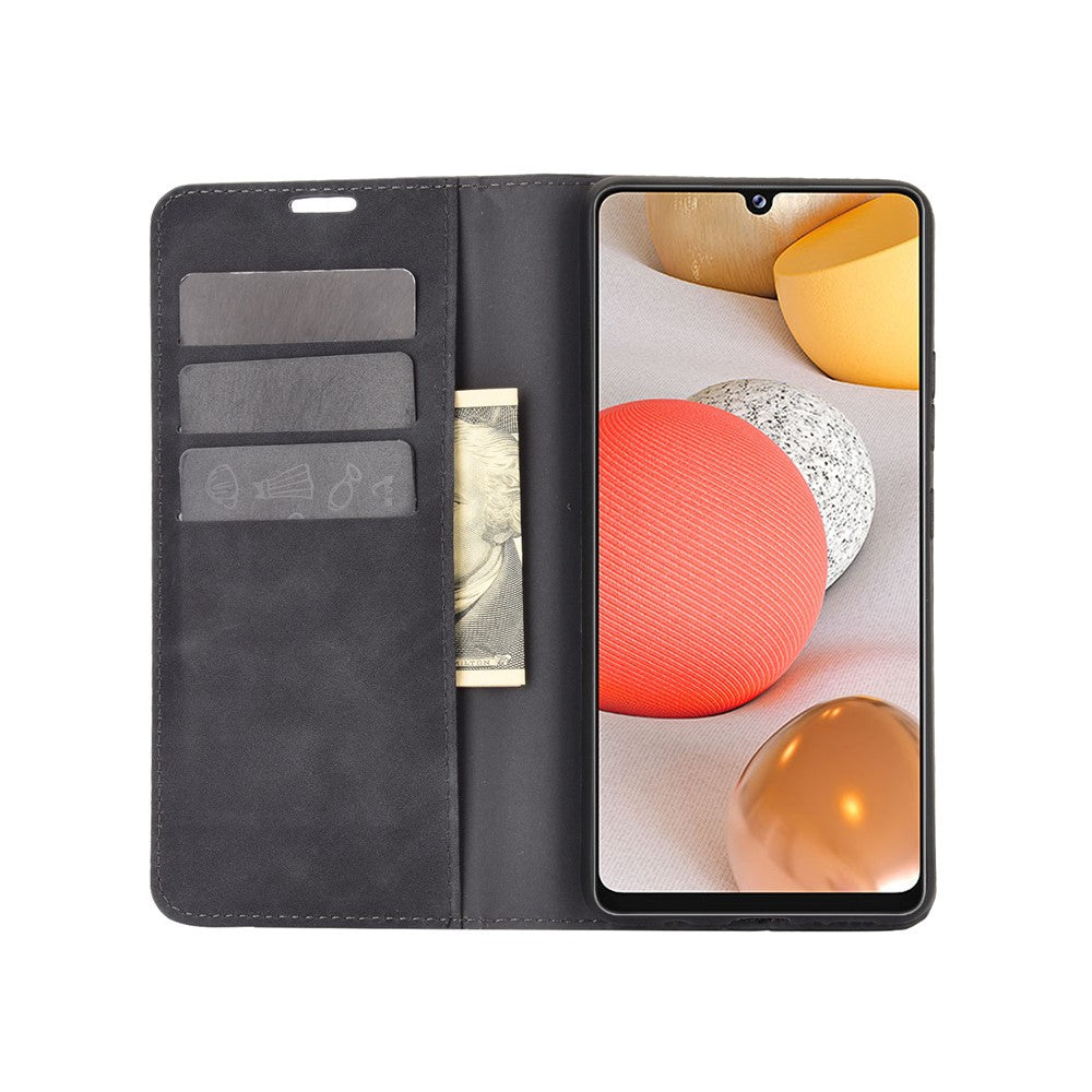 Galaxy A42 - Silky Stand Flip Case Case