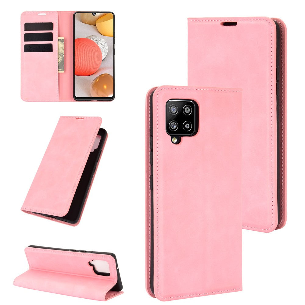 Galaxy A42 - Silky Stand Flip Case Case