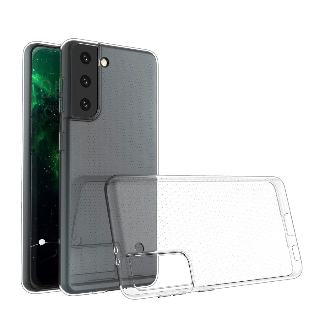 Galaxy S21 - Silikon Case Hülle transparent