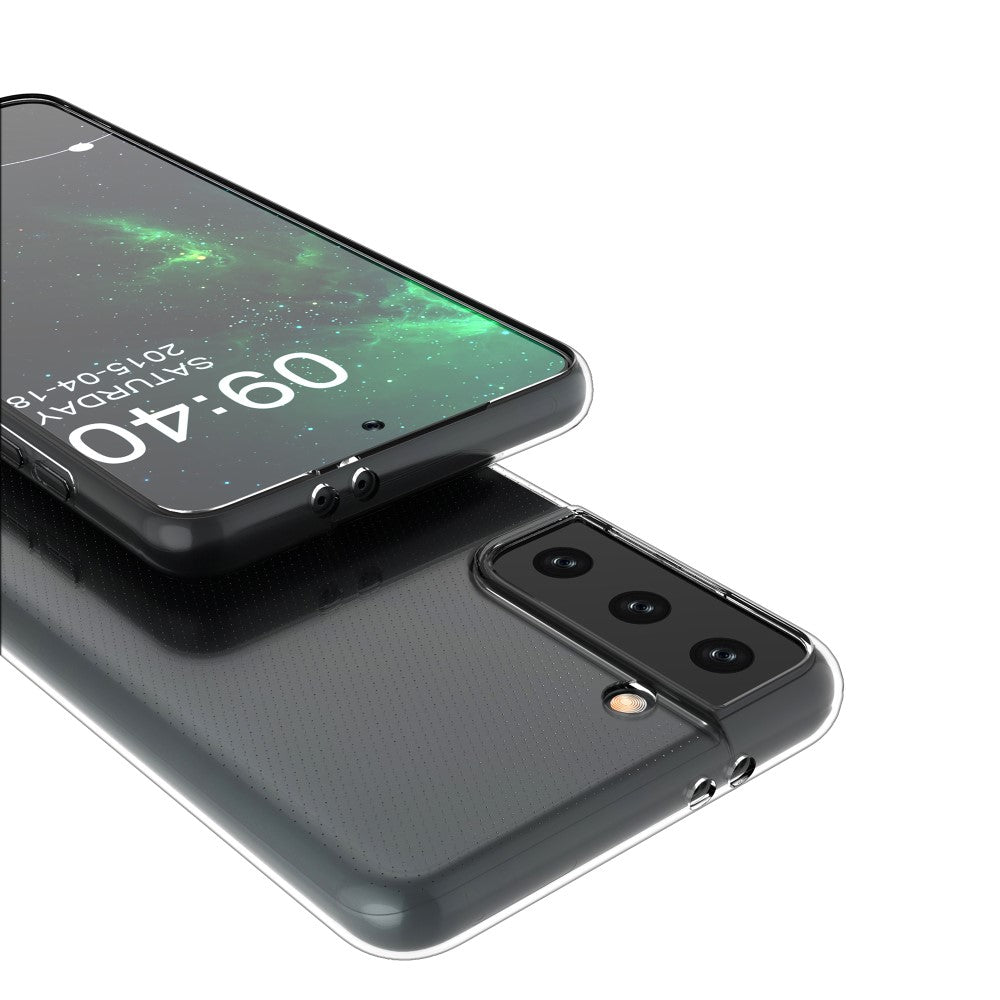 Galaxy S21 - Silikon Case Hülle transparent
