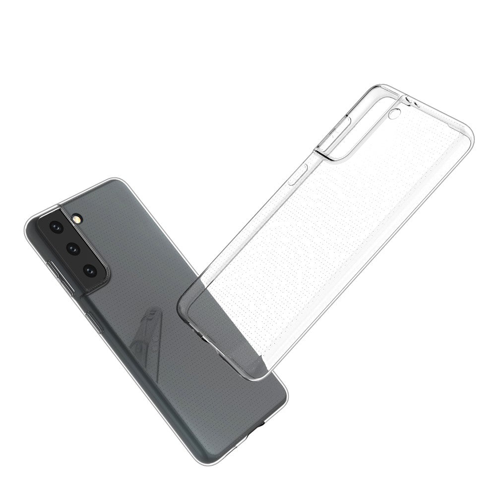 Galaxy S21 - Silikon Case Hülle transparent