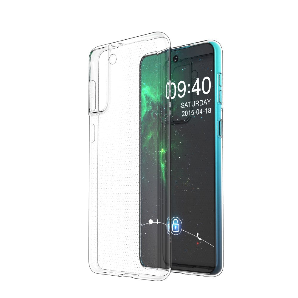 Galaxy S21+ - Silikon Case Hülle transparent