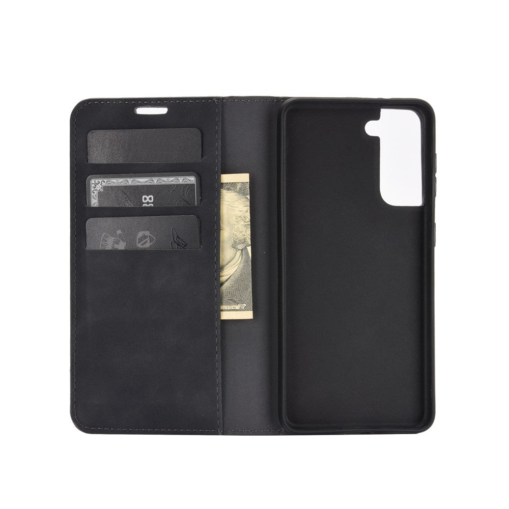 Custodia Galaxy S21 - Custodia Silky Stand Flip