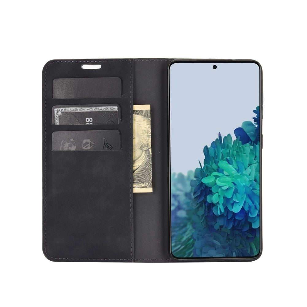 Custodia Galaxy S21 - Custodia Silky Stand Flip