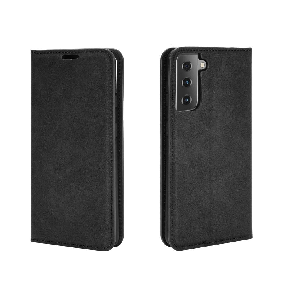Custodia Galaxy S21 - Custodia Silky Stand Flip