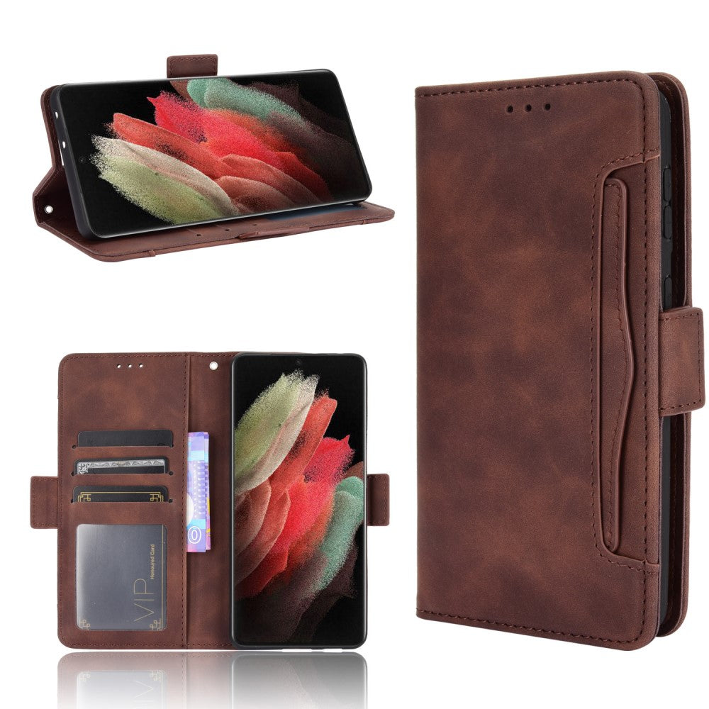 Galaxy S21 Ultra - Custodia Con Molti Scomparti Per Carte Di Credito