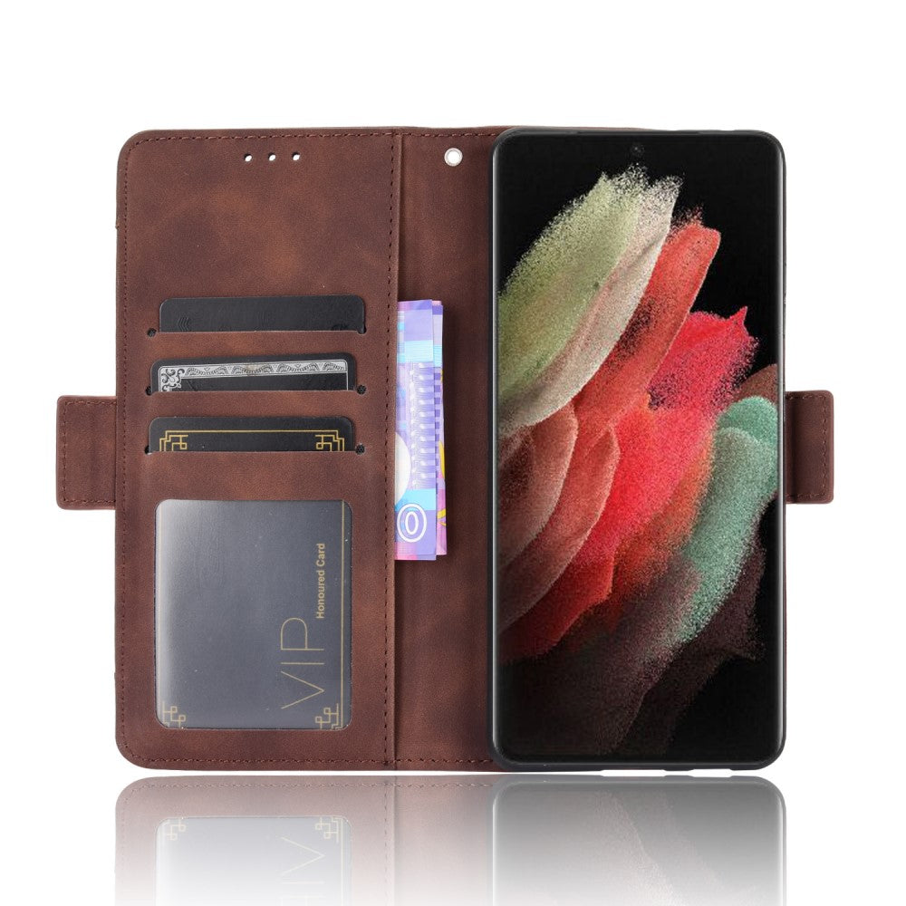 Galaxy S21 Ultra - Custodia Con Molti Scomparti Per Carte Di Credito